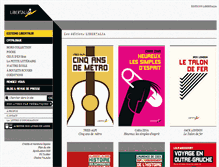Tablet Screenshot of editions-libertalia.com